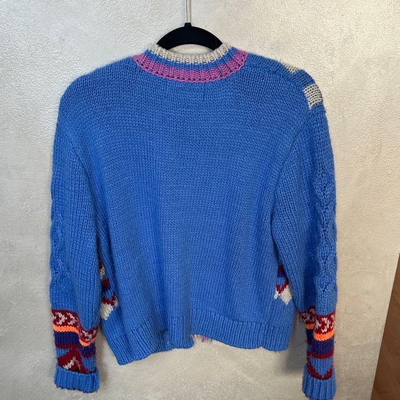 Kimchi Blue Multicolor Patterned Cardigan - Picture 8 of 9